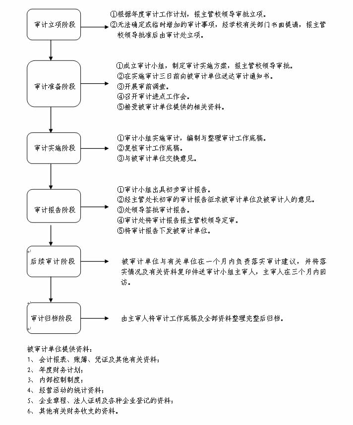 财务收支审计流程